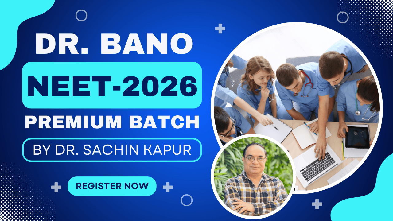 Dr. Bano NEET 2026 Premium Batch Thumbnail